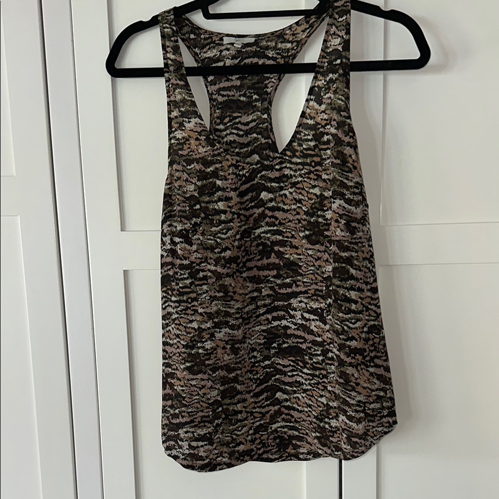 Joie multi color racer back tank
